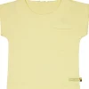 loud + proud Blusenshirt aus Musseline Jersey Blonde Hot