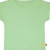 loud + proud Blusenshirt aus Musseline Jersey Opal Sale