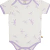 loud + proud Body kurzarm Druck Lilac New