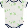 loud + proud Body kurzarm Druck Opal Online