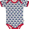 loud + proud Body Kurzarm mit Druck Schnecken Ultramarine Sale