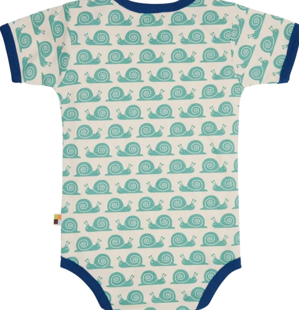 loud + proud Body Kurzarm mit Druck Schnecken Oregano Fashion