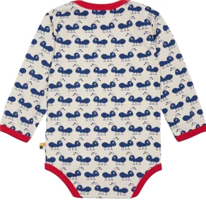 loud + proud Body Langarm mit Druck Ameisen Ultramarine Outlet