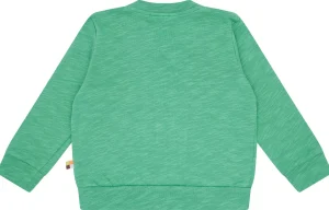 loud + proud Collegejacke Slub Jersey Plant Hot