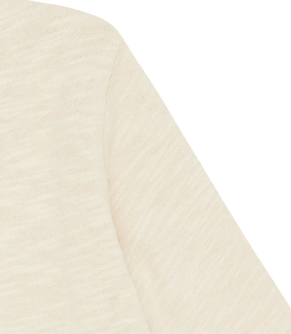 loud + proud Collegejacke Slub Jersey Vanilla Fashion