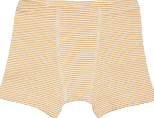 loud + proud Doppelpack Boxer aus Feinripp Curcuma Outlet