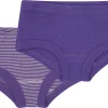 loud + proud Doppelpack Pantys aus Feinripp Violet Sale
