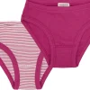loud + proud Doppelpack Slips aus Feinripp Azalea Best