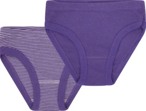 loud + proud Doppelpack Slips aus Feinripp Violet Outlet