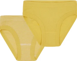 loud + proud Doppelpack Slips aus Feinripp Gold Sale