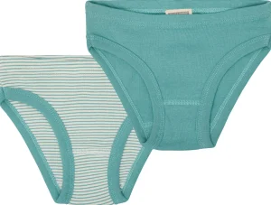 loud + proud Doppelpack Slips aus Feinripp Oregano Clearance