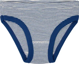 loud + proud Doppelpack Slips aus Feinripp Ultramarine Fashion
