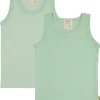 loud + proud Doppelpack Unterhemden aus Feinripp Pistacchio Discount