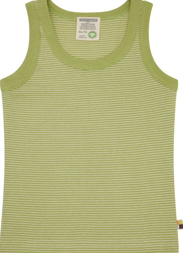loud + proud Doppelpack Unterhemden aus Feinripp Avocado Outlet