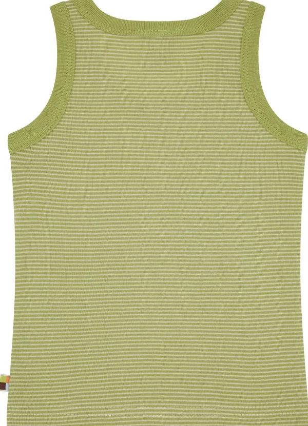 loud + proud Doppelpack Unterhemden aus Feinripp Avocado Outlet
