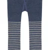 loud + proud Gemusterte Strumpfhose Ultramarine/Stripes Discount