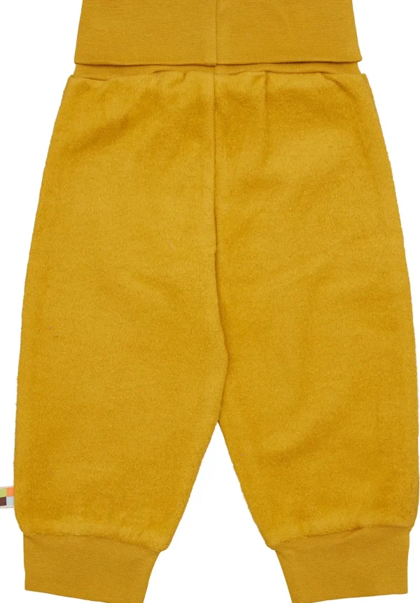 loud + proud Hose aus Baumwoll-Fleece Curry Fashion