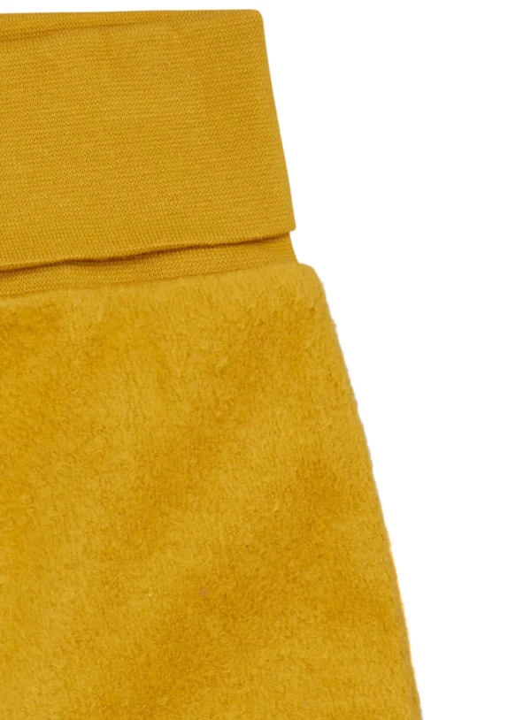 loud + proud Hose aus Baumwoll-Fleece Curry Fashion