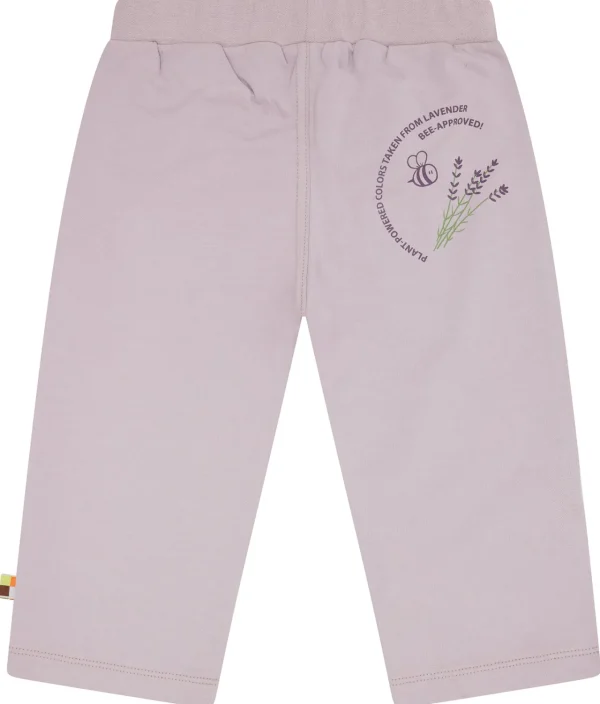 loud + proud Hose mit Pflanzenfarben gefärbt Lavender Best