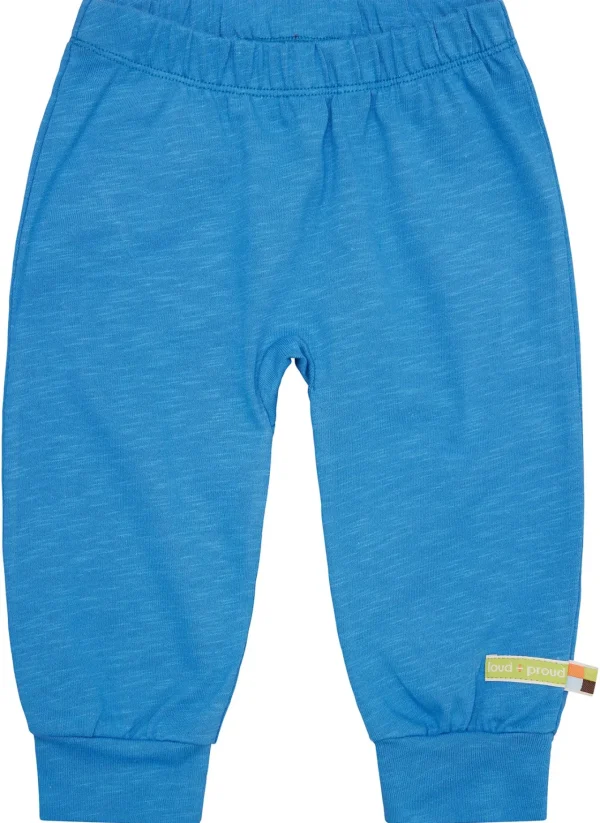 loud + proud Hose Slub Jersey Azur New