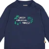 loud + proud Interlock Shirt mit Druckmotiv Ultramarine Discount
