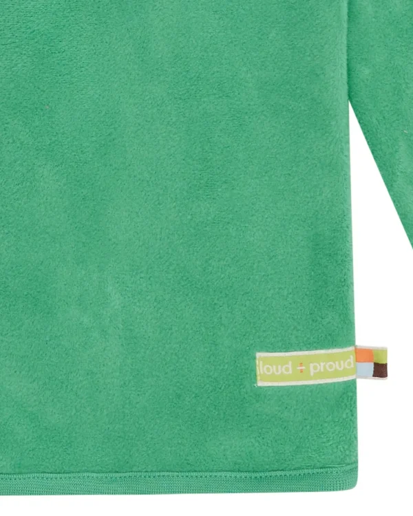 loud + proud Jacke aus Baumwoll-Fleece Plant New
