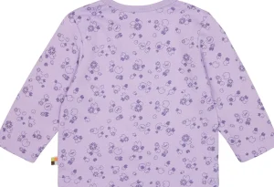 loud + proud Jacke aus Musseline Jersey mit Druck Lilac Fashion