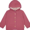 loud + proud Jacke in Waffeloptik Rouge New