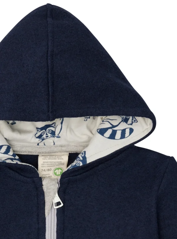 loud + proud Jacke Wollwalk Ultramarine Outlet