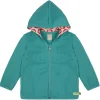 loud + proud Kapuzenjacke in Waffelstruktur Oregano Clearance