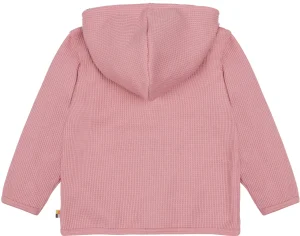 loud + proud Kapuzenjacke in Waffelstruktur Sorbet Best