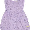loud + proud Kleid aus Musseline Jersey mit Druck Lilac Best