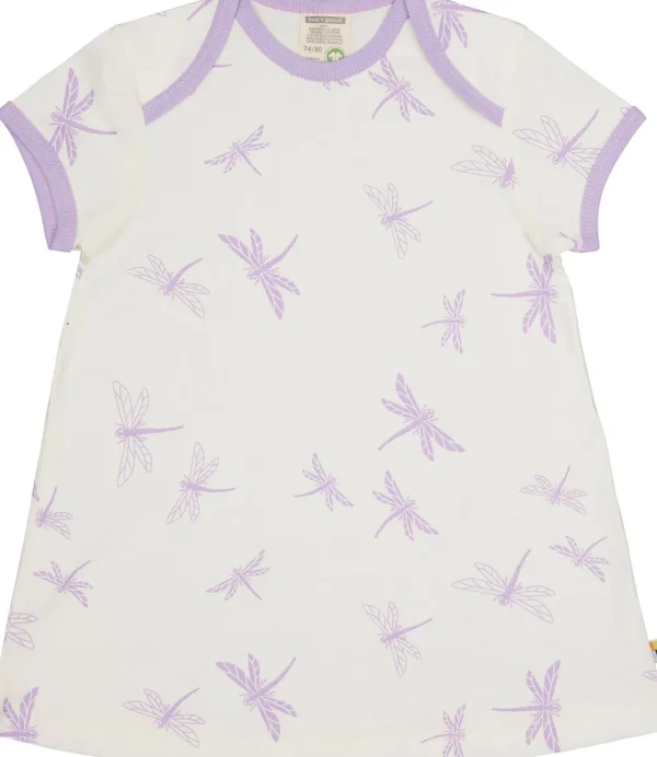 loud + proud Kleid Druck Lilac New