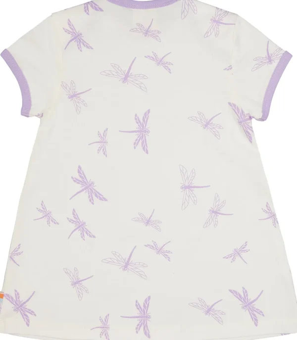 loud + proud Kleid Druck Lilac New