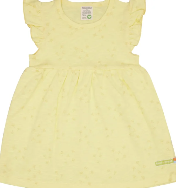 loud + proud Kleid Slub Jersey Blonde Clearance