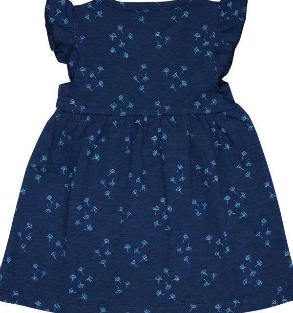 loud + proud Kleid Slub Jersey Ultramarine Discount