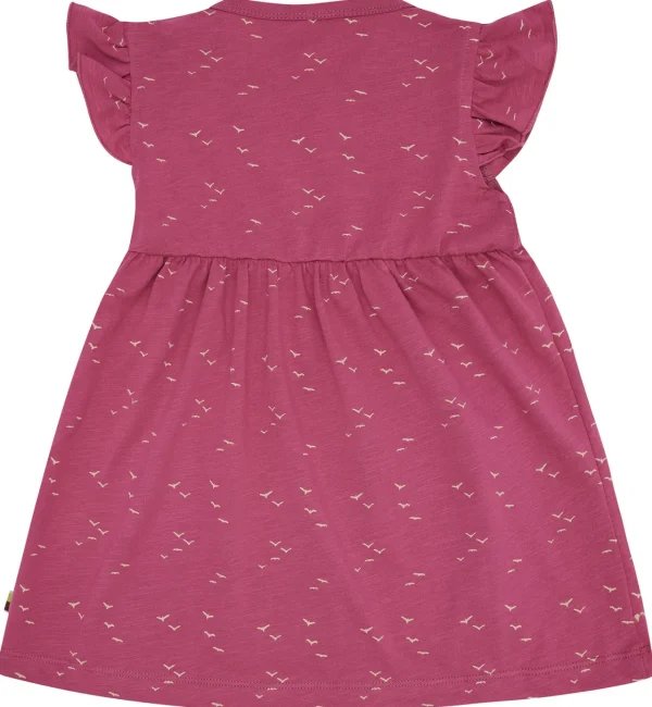 loud + proud Kleid Slub Jersey Rouge Clearance