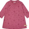 loud + proud Kleid Slub Jersey mit Druck Rouge New