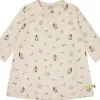 loud + proud Kleid Slub Jersey mit Druck Vanilla Discount