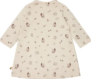 loud + proud Kleid Slub Jersey mit Druck Vanilla Discount