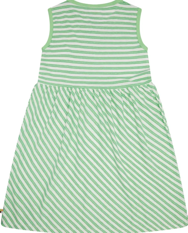 loud + proud Kleid Streifen mit Leinen Opal Discount