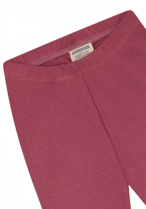 loud + proud Legging uni Rouge Outlet