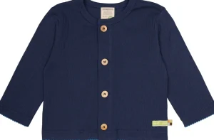 loud + proud Leichte Jacke aus Derby Rib Ultramarine Outlet