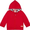 loud + proud Leichte Kapuzenjacke aus Interlock Tomato Discount