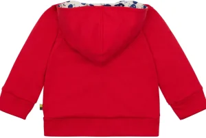loud + proud Leichte Kapuzenjacke aus Interlock Tomato Discount