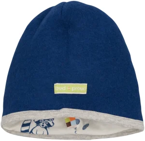loud + proud Mütze Wollfleece Ultramarine Discount