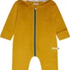 loud + proud Overall aus Baumwoll-Fleece Curry New