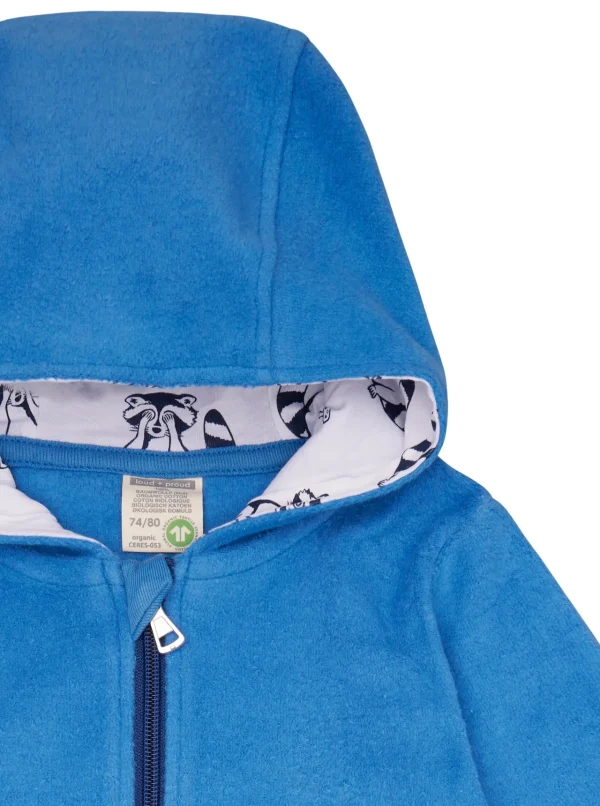loud + proud Overall aus Baumwoll-Fleece Azur Fashion