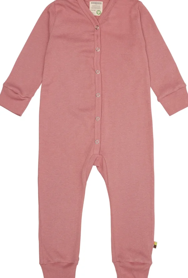 loud + proud Schlafoverall Uni aus Feinripp Blossom Clearance