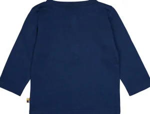 loud + proud Shirt aus Musseline Jersey Ultramarine Outlet